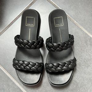 Dolce Vita Gardie braided 2 strap slide sandal